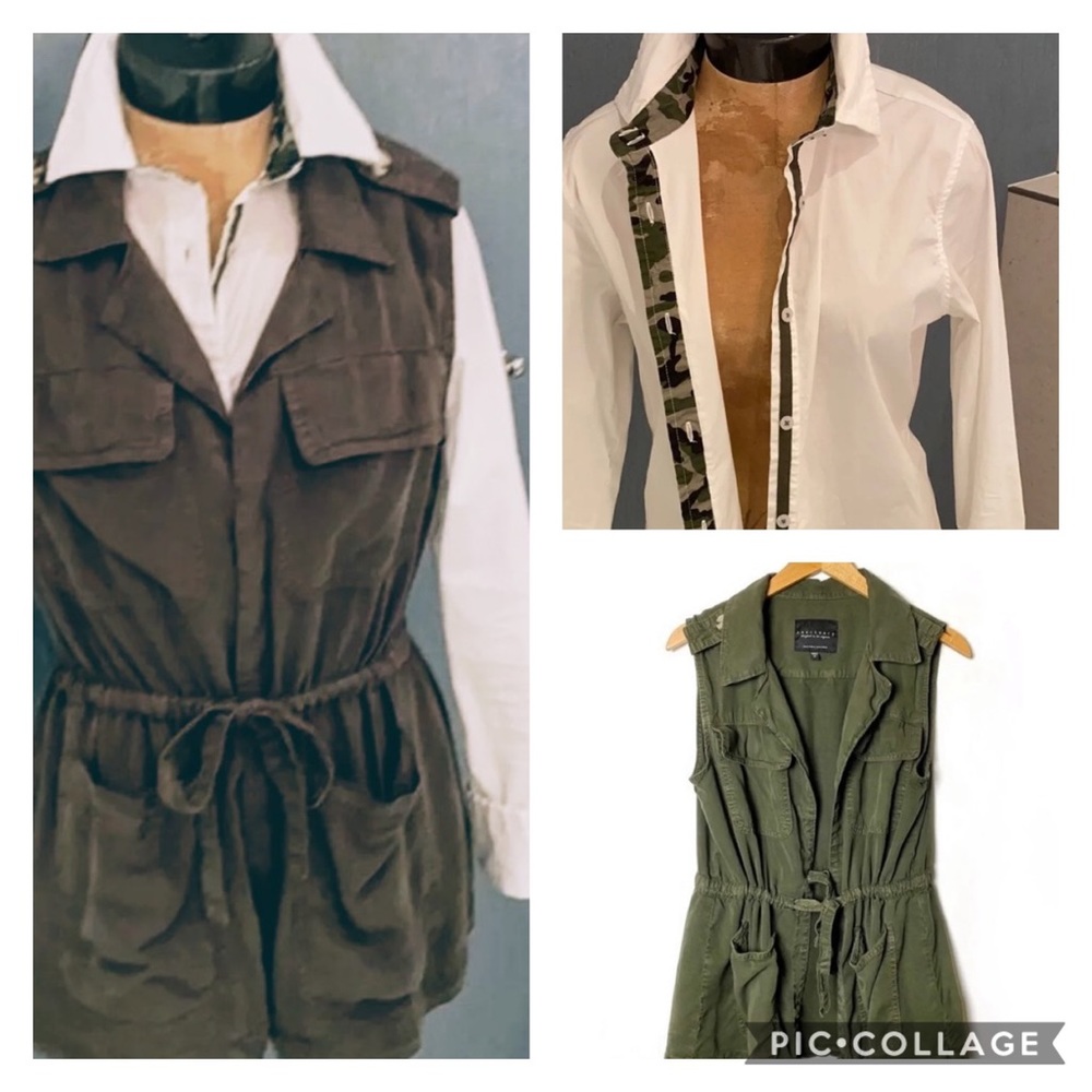 Sanctuary Vest & Tizzie Blouse